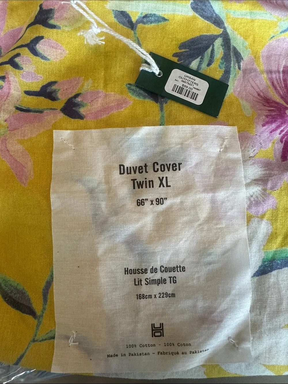 Urban Outfitters Twin XL Duvet Cover